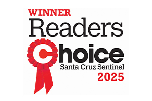 Graphic: Reader's Choice Santa Cruz Sentinel 2025
