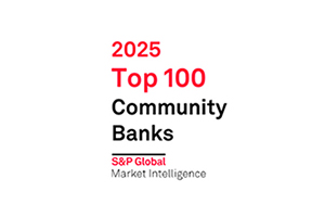S&P Global Market Intelligence Top 100 Community Banks Logo