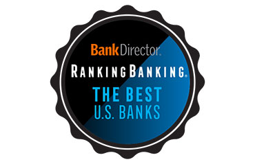 Logo: Bank Director's RankingBanking logo.