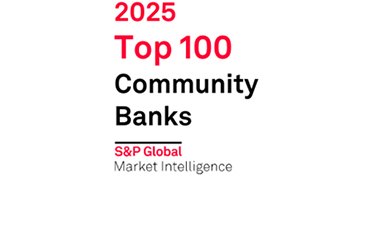 S&P Global Market Intelligence Top 100 Community Banks Logo